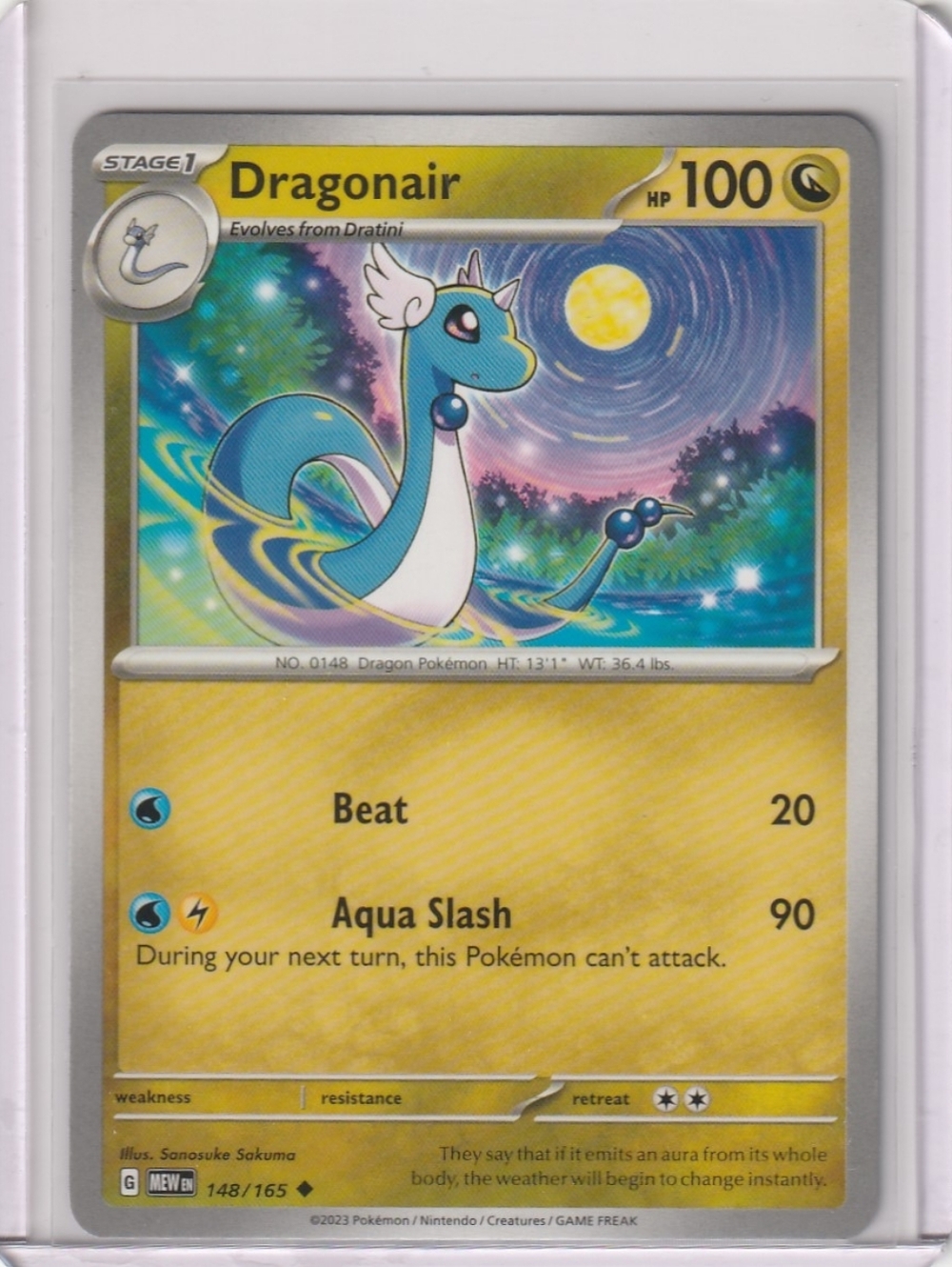 Dragonair - SV: Scarlet & Violet 151 148/165 - Pokémon Trading Card